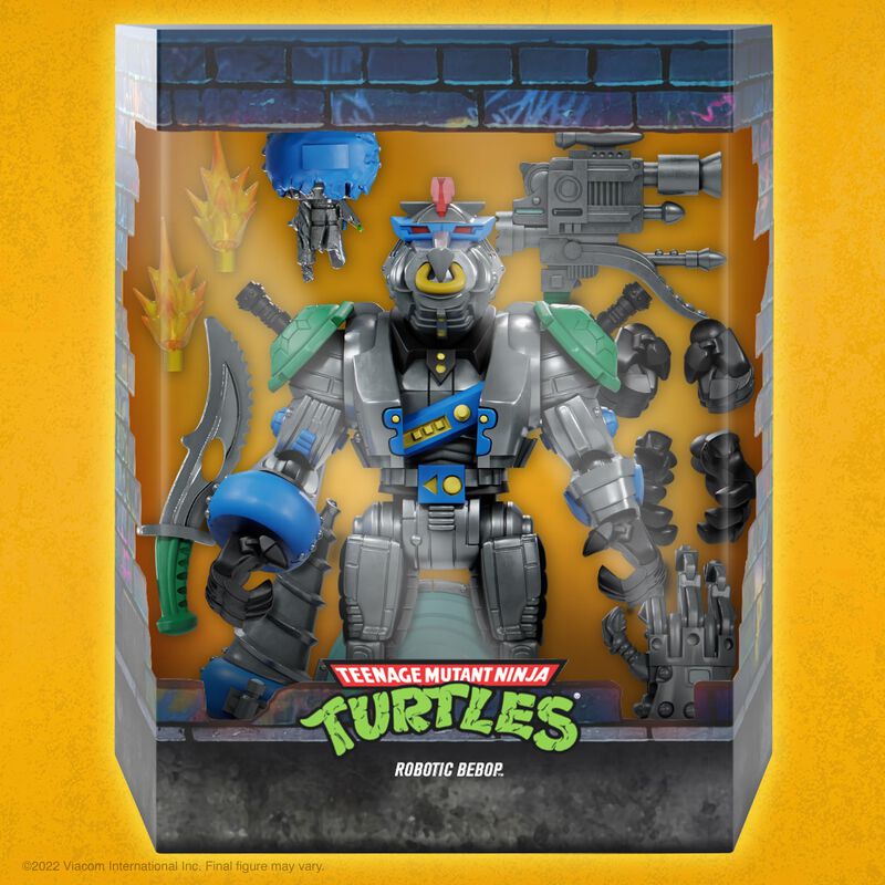 Figura De Acci&oacute;n Super7 Ultimates! Bebop Rob&oacute;ti... image number null