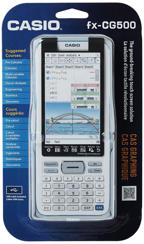 Calculadora Gr&aacute;fica Casio Fx-cg500 Con Pantalla... image number null