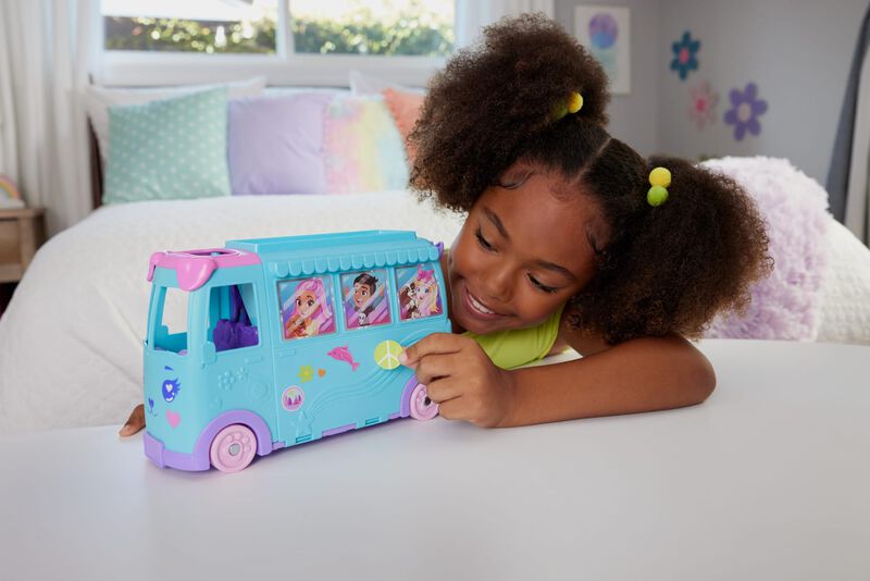 Micromu&ntilde;ecas Polly Pocket De Playset Con Autoca... image number null