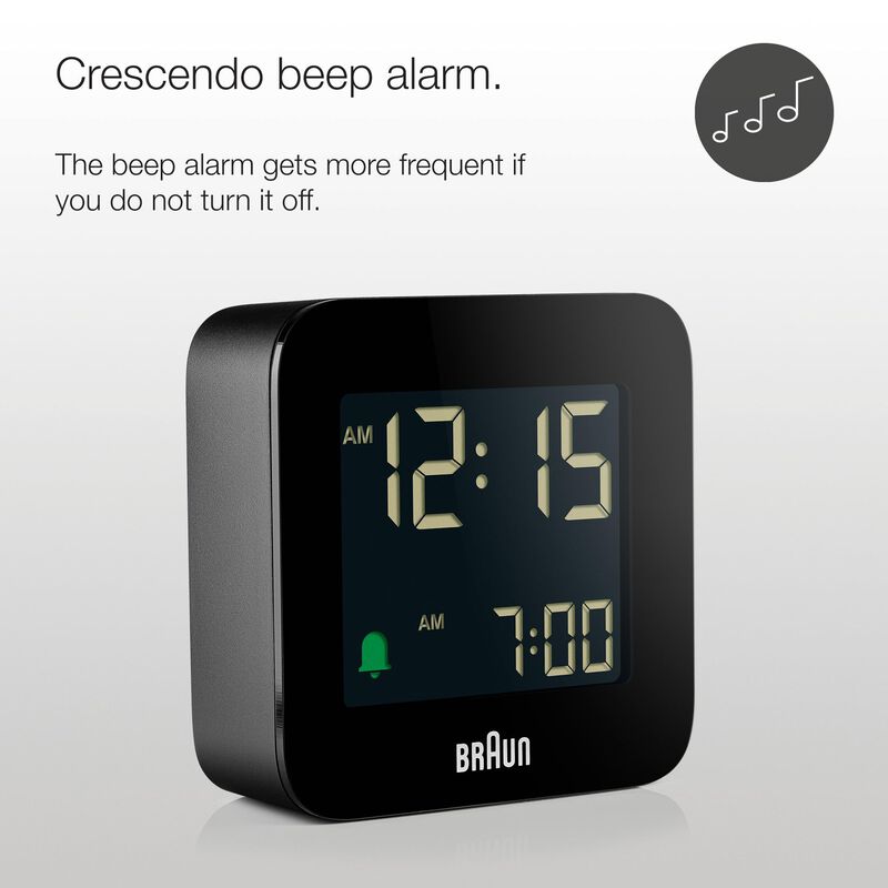 Despertador De Viaje Braun Digital Bc08b Con De... image number null