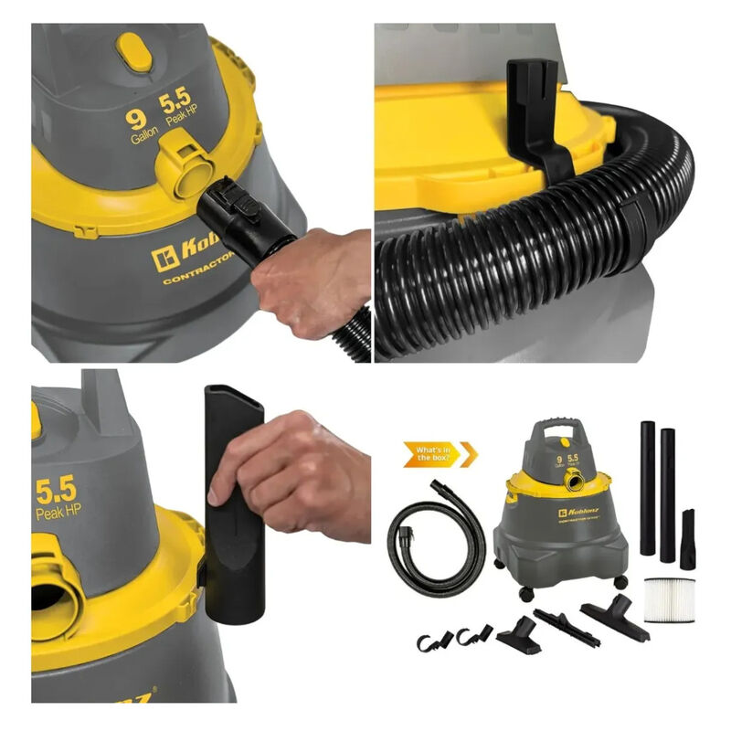 Kit Aspiradora Koblenz Wd-9 C212 Seco/mojado 9 ... image number null