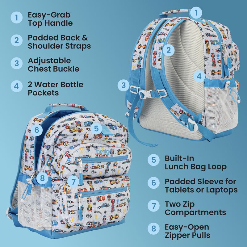 Mochila Bentgo Kids Con Estampado Impermeable image number null