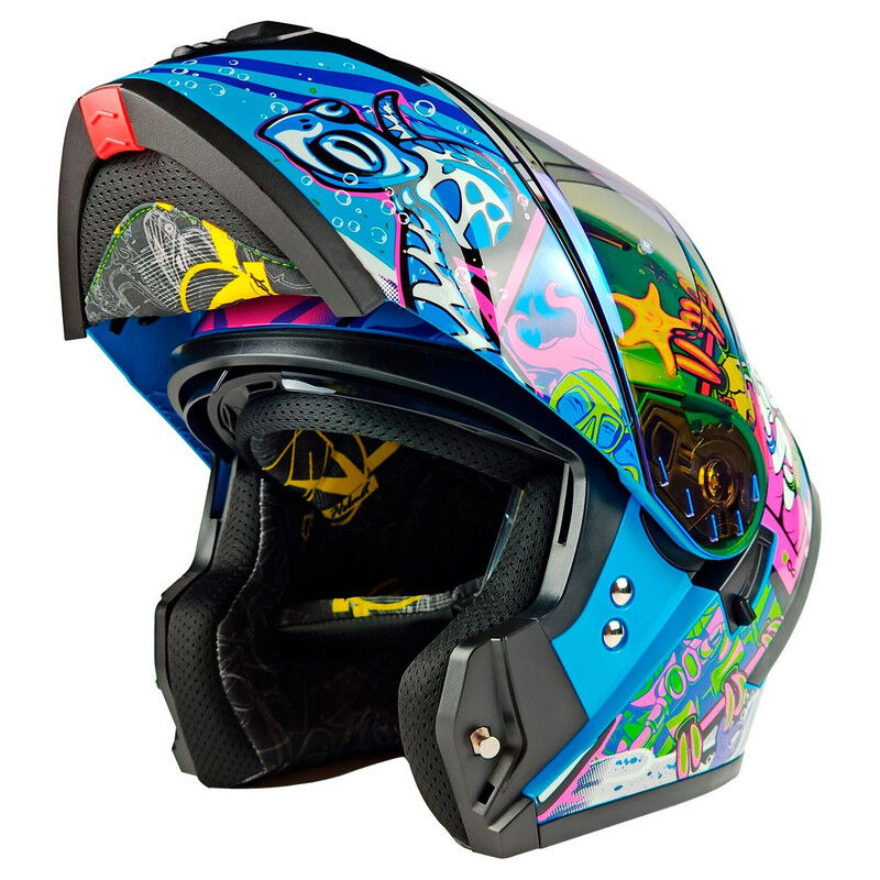 Casco Alessia - Casco Para Motociclista Abatibl... image number null