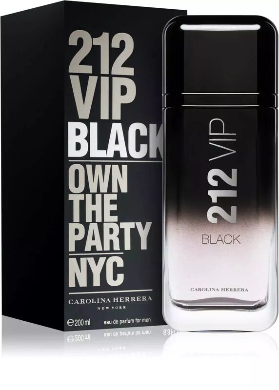 Perfume 212 Vip Black Carolina Herrera 200 Ml ... image number null