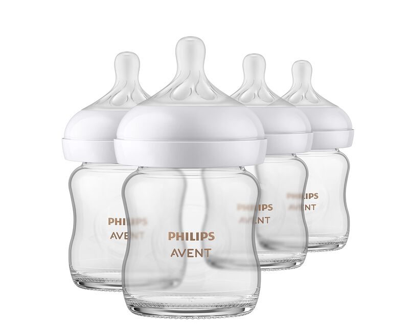 Biber&oacute;n Philips Avent Glass Natural De 120 Ml, ... image number null