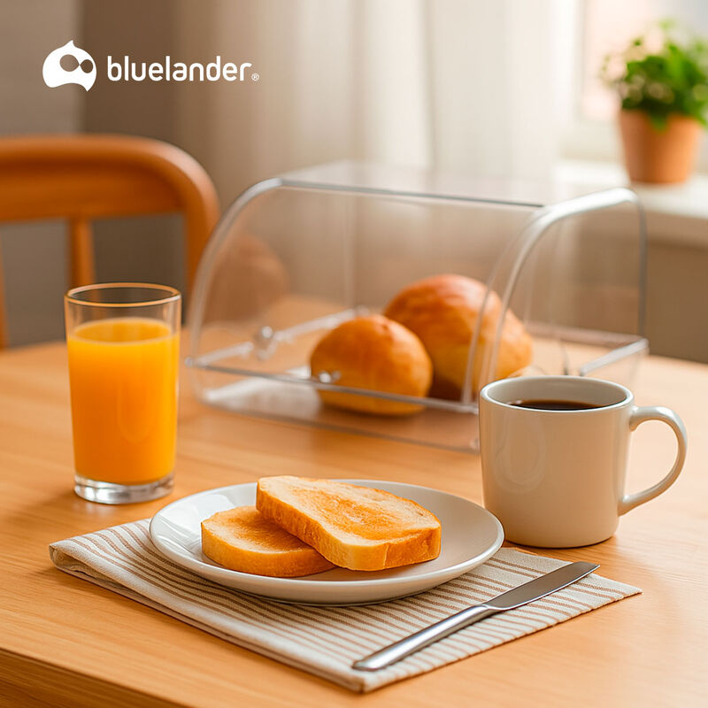 Panera, Caja de Almacenamiento de Pan, Blueland... image number null