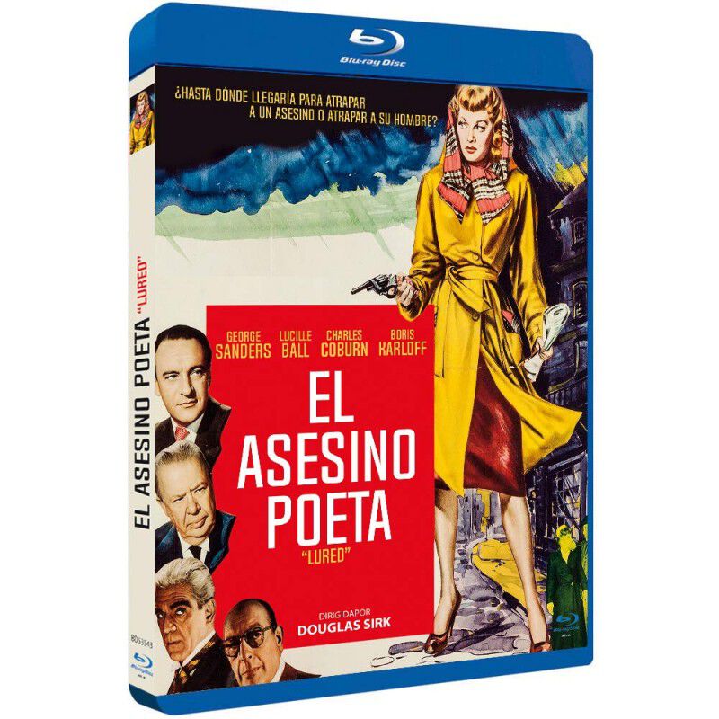 El Asesino Poeta Bdr 1947 Lured [blu-ray] image number null