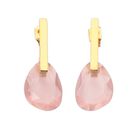 Aretes Mujer Acero Inoxidable Cristal, Regalos Novia Luckyly