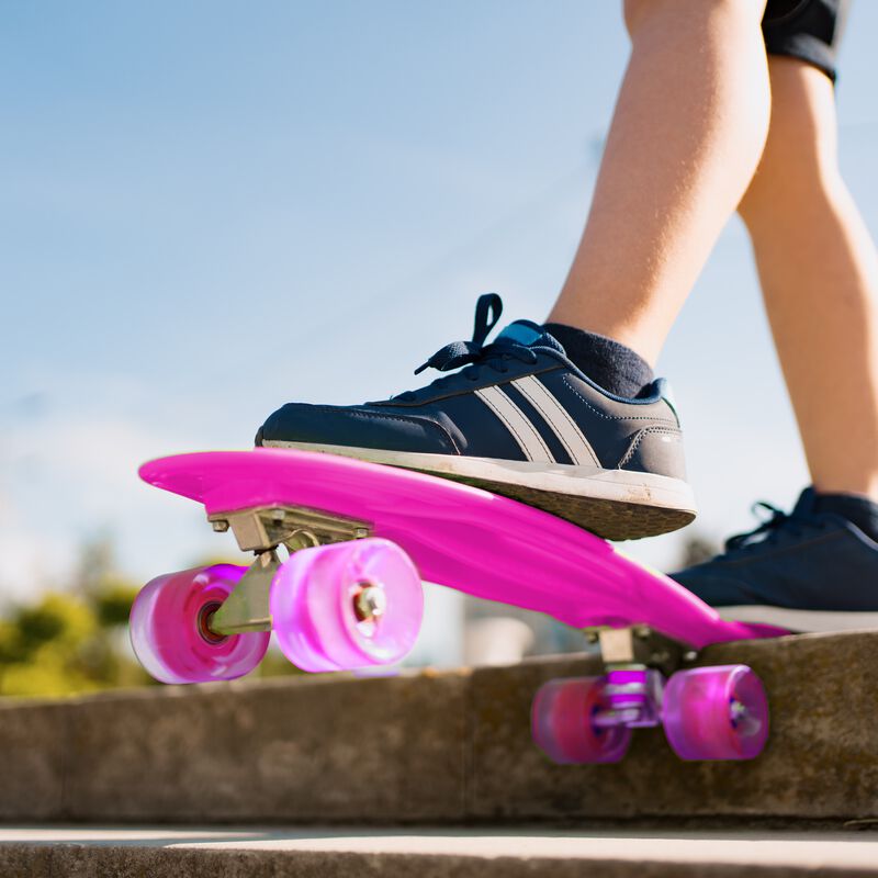 Patineta Penny Board 22 Skateboard Rosa Bluelan... image number null