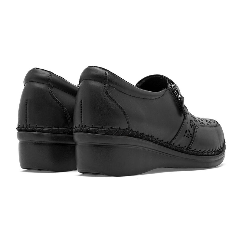 Lobo Solo Zapato Confort Negro Para Mujer 14736... image number null