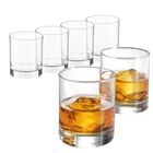 Vasos De Vidrio Bormioli Rocco 240 ml Juego De 6 Transparentes