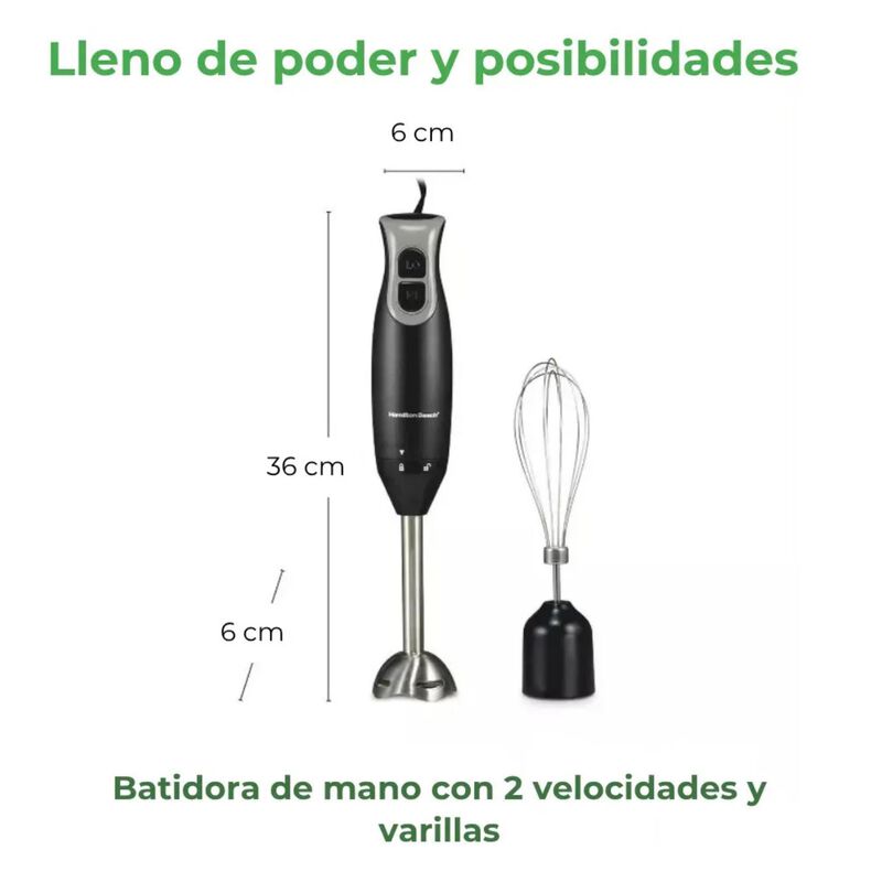 Batidora Inmersi&oacute;n Hamilton Beach Kitchen Colle... image number null