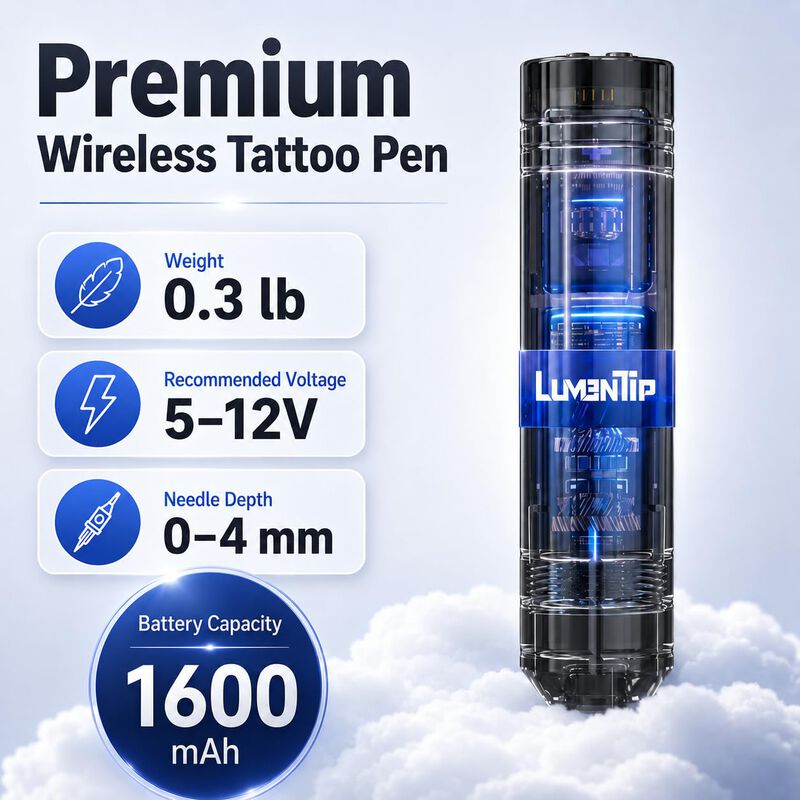 Kit De Tatuaje Lumentip Inal&aacute;mbrico &ndash; Set Compl... image number null
