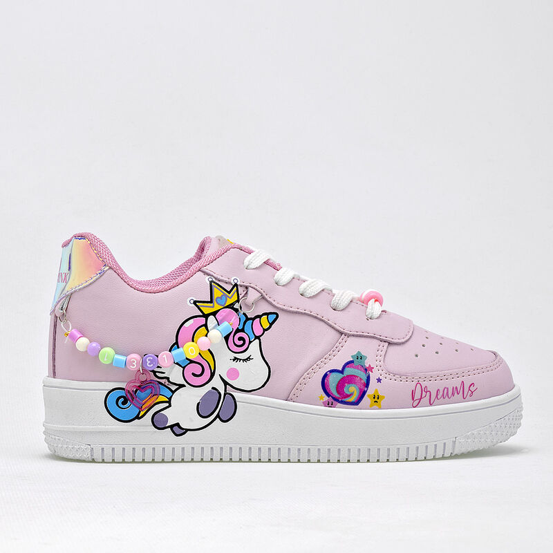 Miss Pink Tenis Urbanos Para Ni&ntilde;a Rosa Multicol... image number null