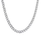 Cadena Hombre Cubana Joyería Acero Inoxidable Regalo Luckman
