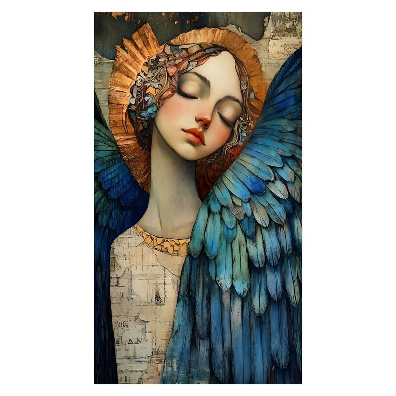 Cuadro Decorativo Religioso 70x100cm &Aacute;rcangel image number null