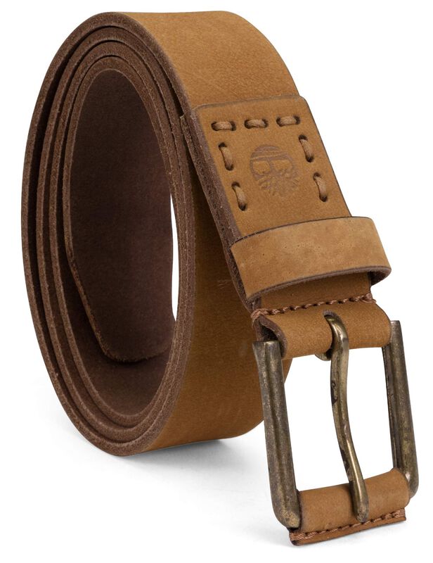 Cintur&oacute;n Timberland Pull Up De Piel Para Hombre... image number null