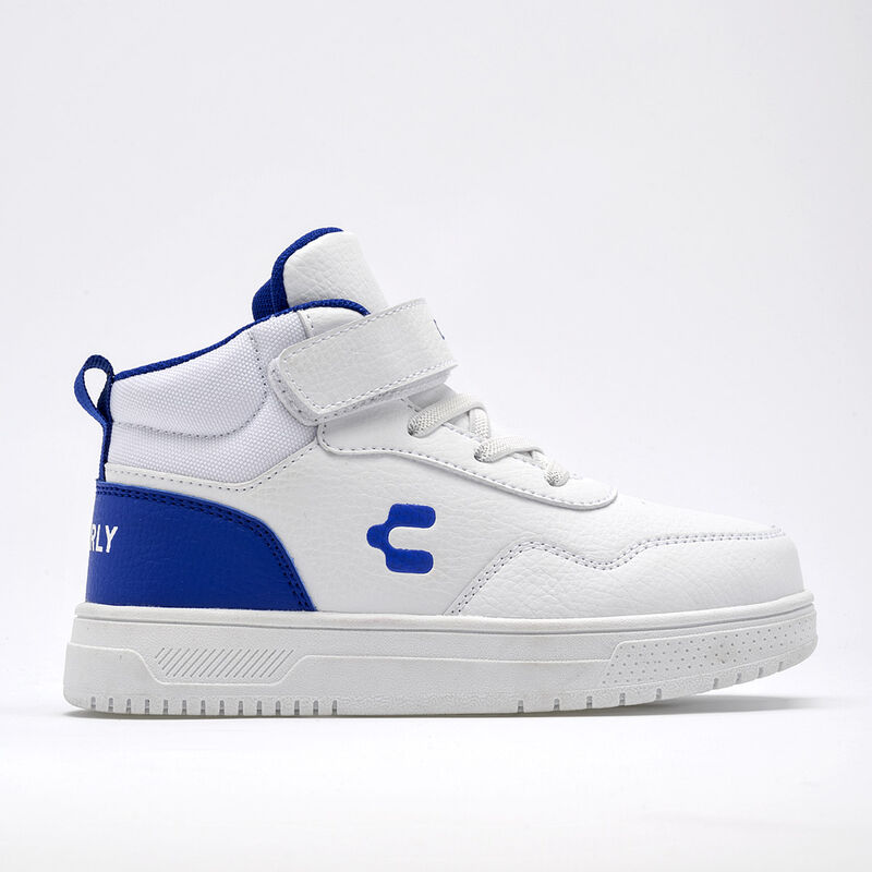 Charly Tenis Para Preescolar Ni&ntilde;o Blanco Azul C... image number null