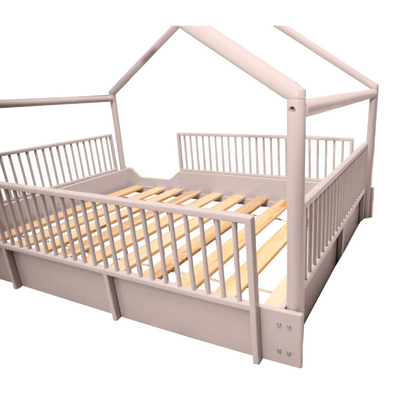Matrimonial - Cama Chalet Montessori de Madera ... image number null