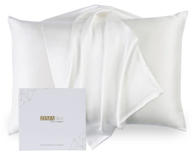 Funda De Almohada De Seda Zimasilk Mejorada, 10... image number null