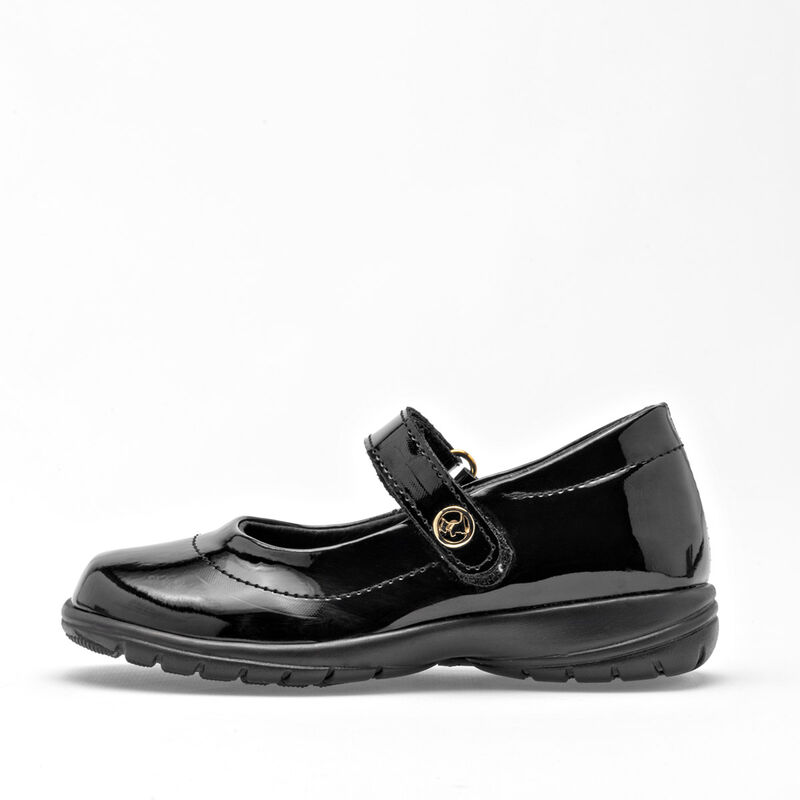 Ferrioni Zapato para ni&ntilde;a negro charol image number null