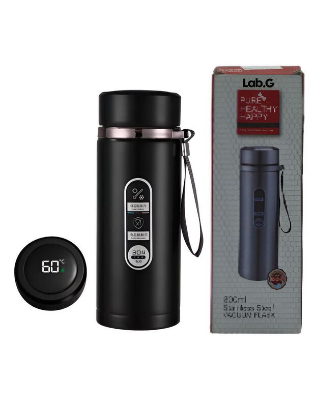 Termo Casa BIU de acero inoxidable con tapa dob... image number null