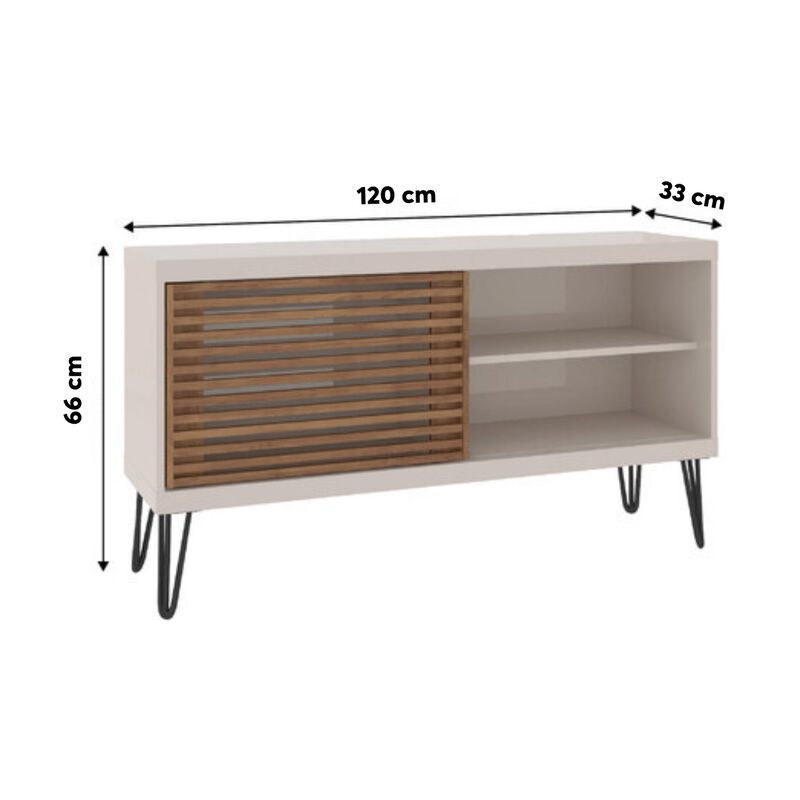 Mueble para TV Bertolini Frizz Filet 1.2 Ph Bla... image number null