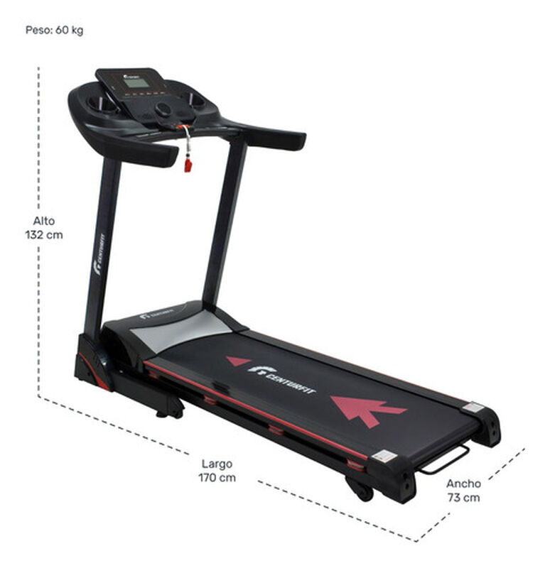 Caminadora El&eacute;ctrica Pro 3.5 Hp Inclinaci&oacute;n Aut... image number null