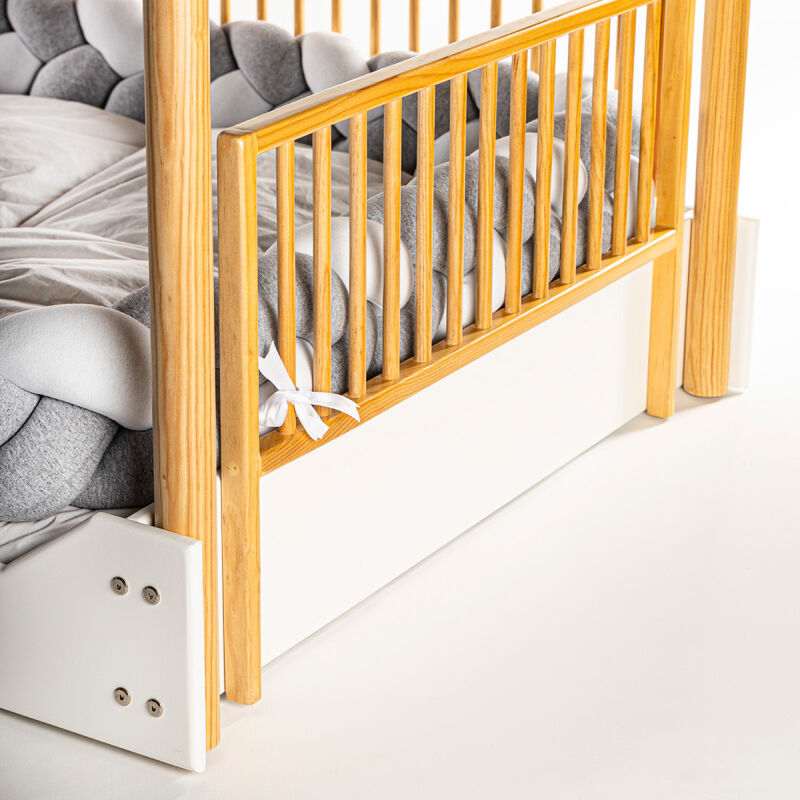 Cama Casa Montessori de Madera - Individual Dud... image number null