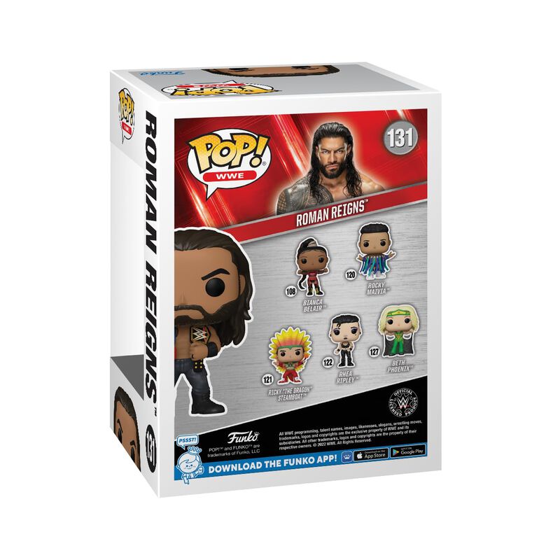 Figura Funko Pop Wwe Roman Reigns De Vinilo, 9,... image number null
