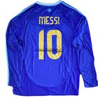 Increible! Jersey Playera Leo M. 10 GOAT Pulga Edicion Especial 2025 Albiceleste Manga Larga  Talla  L
