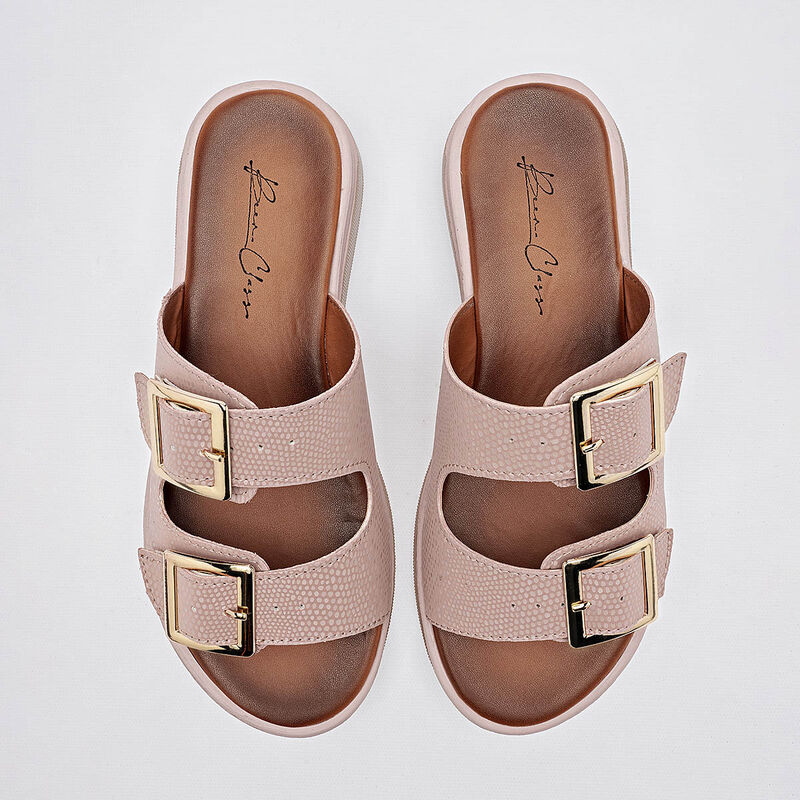 Been Class sandalia piso para mujer rosa cod 14... image number null