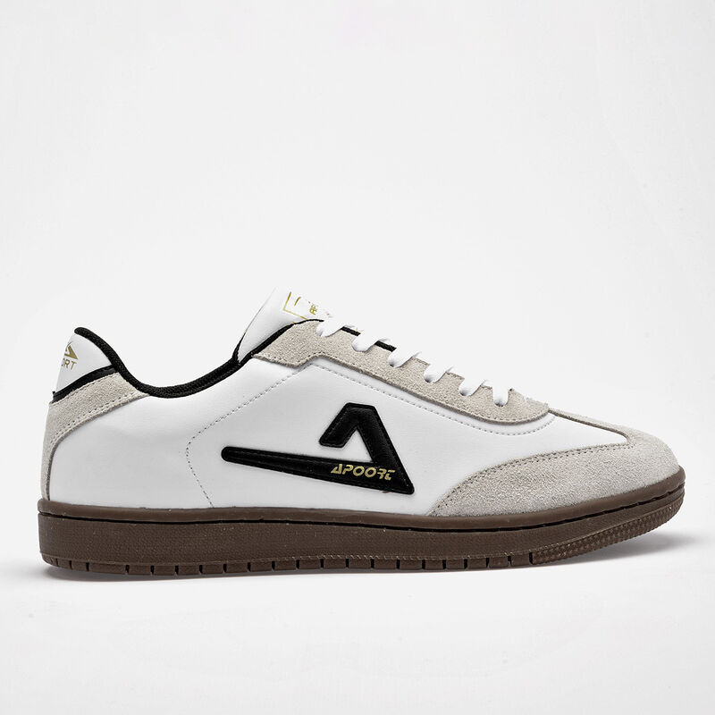 Apoort tenis para hombre blanco gris cod 141116... image number null