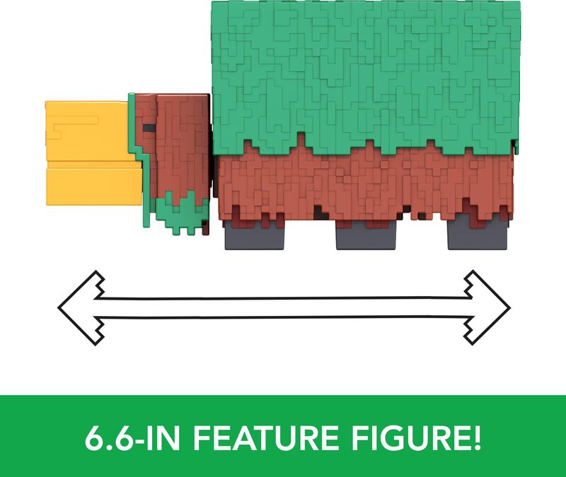 Figura De Acci&oacute;n Mattel Minecraft Sniffer Con S... image number null