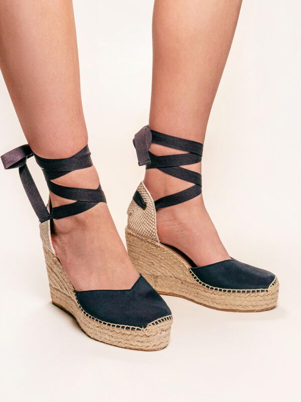 Alpargata de Cu&ntilde;a Alta Romero en Ante Marino image number null