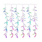 Cortina de luces multicolor 400 LED funci&oacute;n destello 3 m