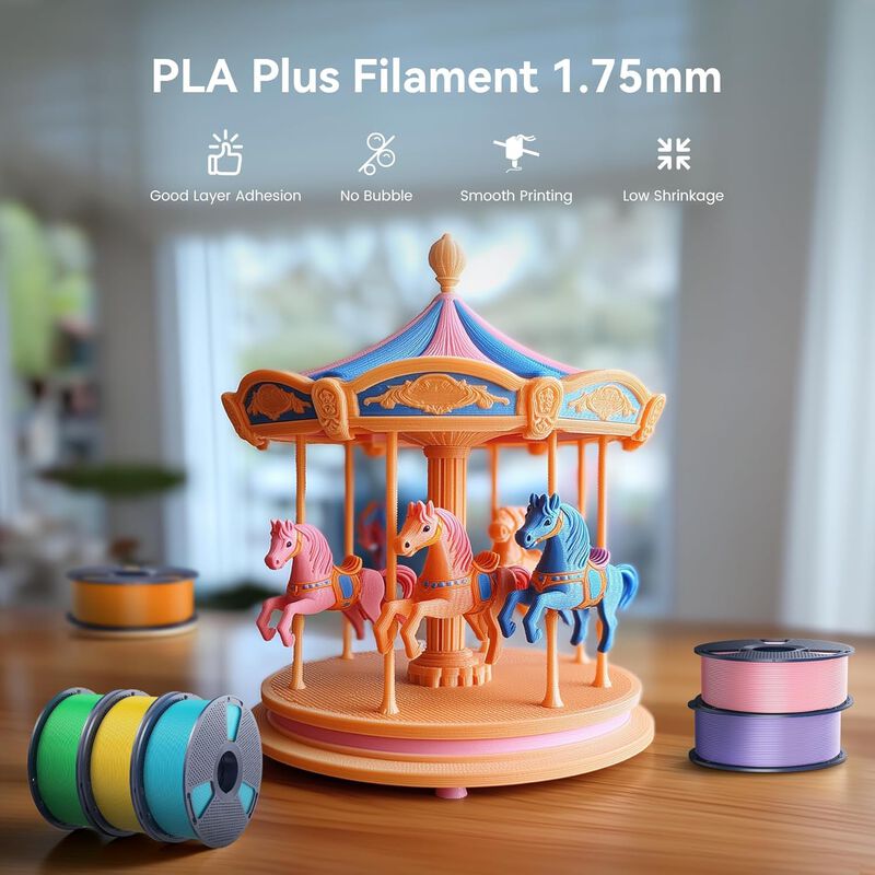Filamento Pla Sunlu 1,75 mm Rojo 1 kg image number null