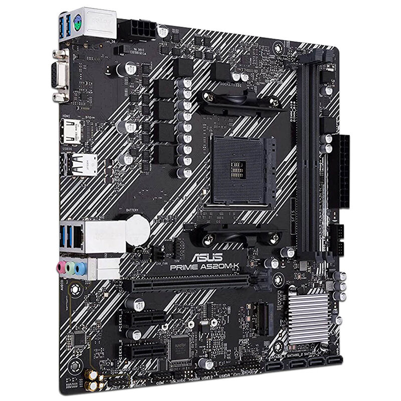 T. Madre ASUS PRIME A520M-K, Socket AM4, Micro-... image number null