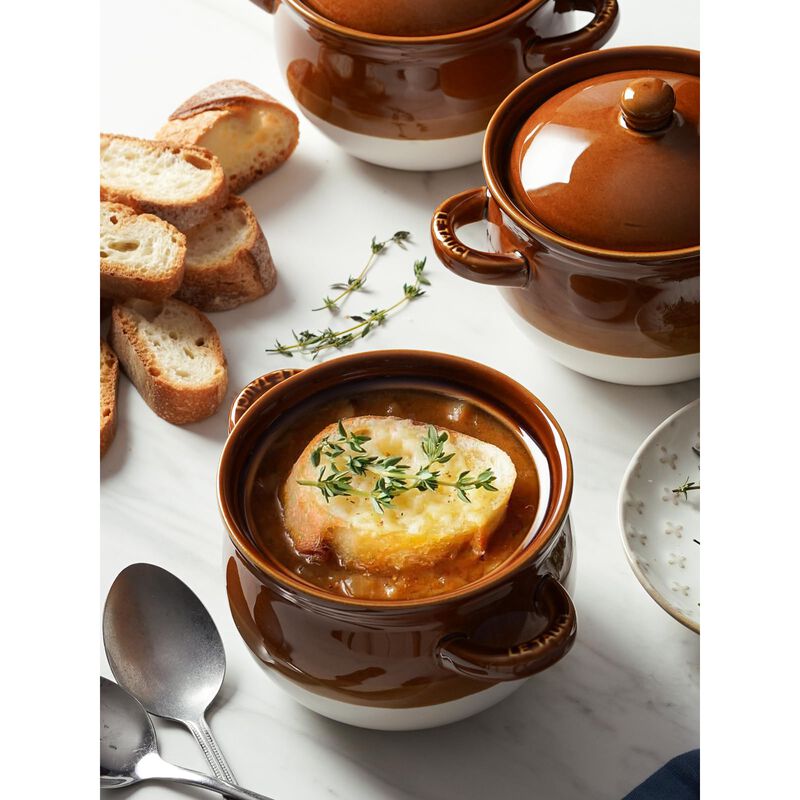 Tazones Le Tauci 620 ml con Tapas, Juego de 4 image number null