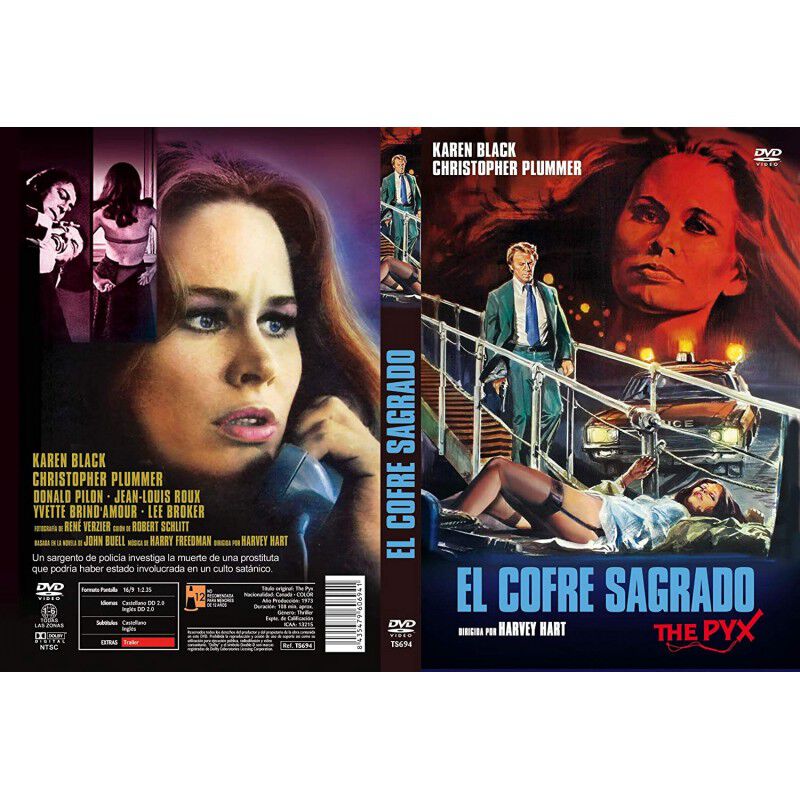 El Cofre Sagrado Dvd 1973 The Pyx [dvd] image number null