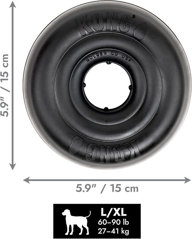 Juguete Masticable Kong Extreme Donut Para Perr... image number null