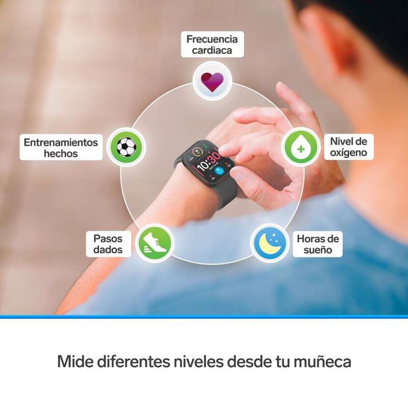 Smart Watch Bluetooth Touch, 1.7", 24 mm image number null