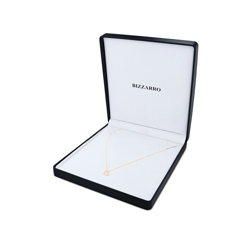 Dije De Corazon De Oro Amarillo 14k Con Cadena ... image number null