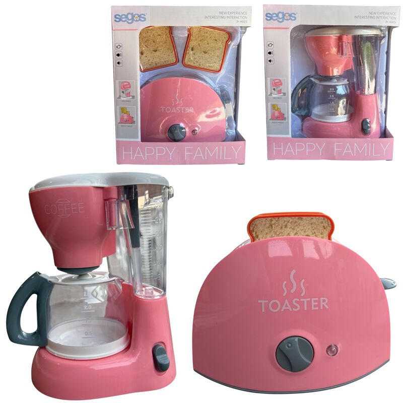 Set de Juguete Cocinita Cafetera y Tostadora co... image number null