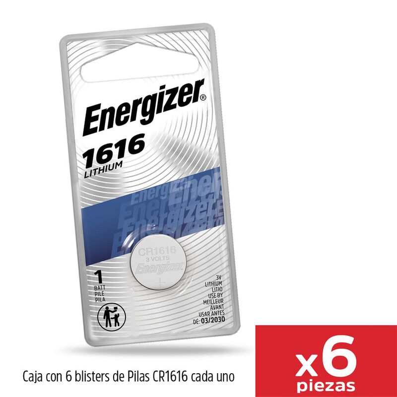 Energizer Bot&oacute;n Cr1616 Caja Con 6 Bl&iacute;sters image number null