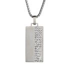 Cadena Hombre Dije, Collar Joyería Acero Inoxidable Luckman