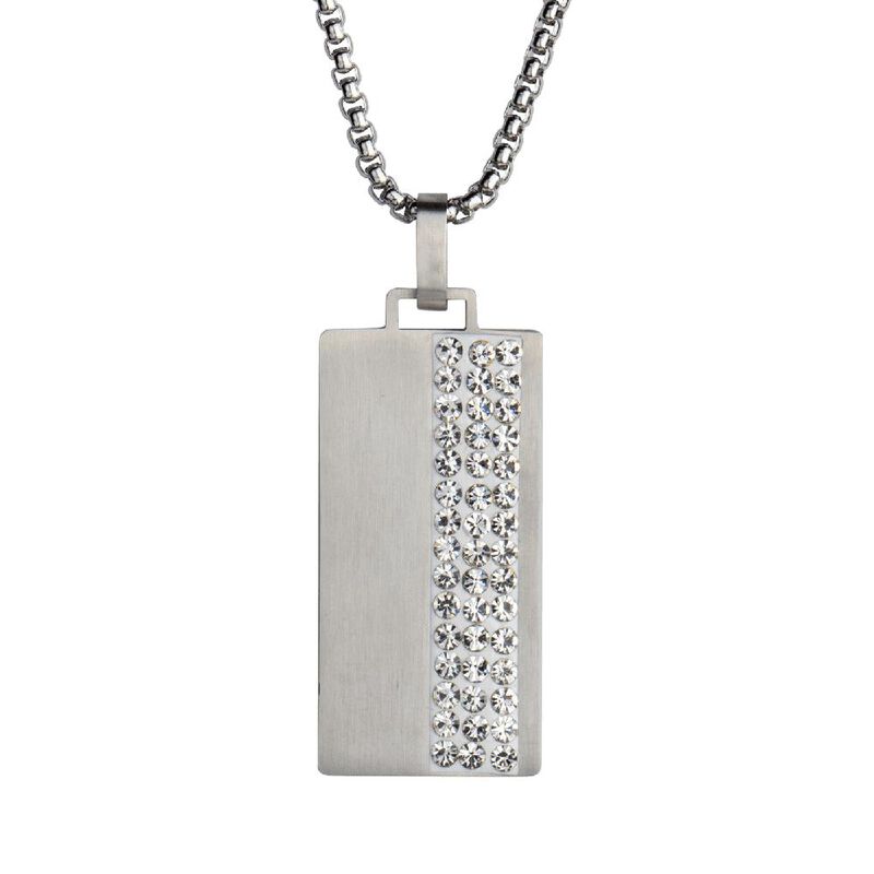 Cadena Hombre Dije, Collar Joyería Acero Inoxid... image number null