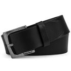 Cintur&oacute;n De Cuero Para Hombre Timberland Para Jeans 3.5 Cm De Ancho Negro Talla 44