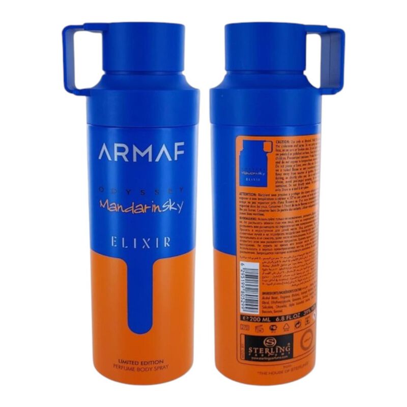 Perfume Armaf Odyssey Mandarin Sky Elixir Body ... image number null