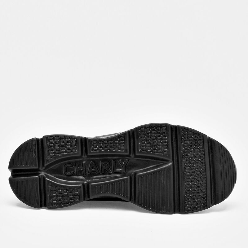 Charly tenis deportivo para hombre negro cod 13... image number null